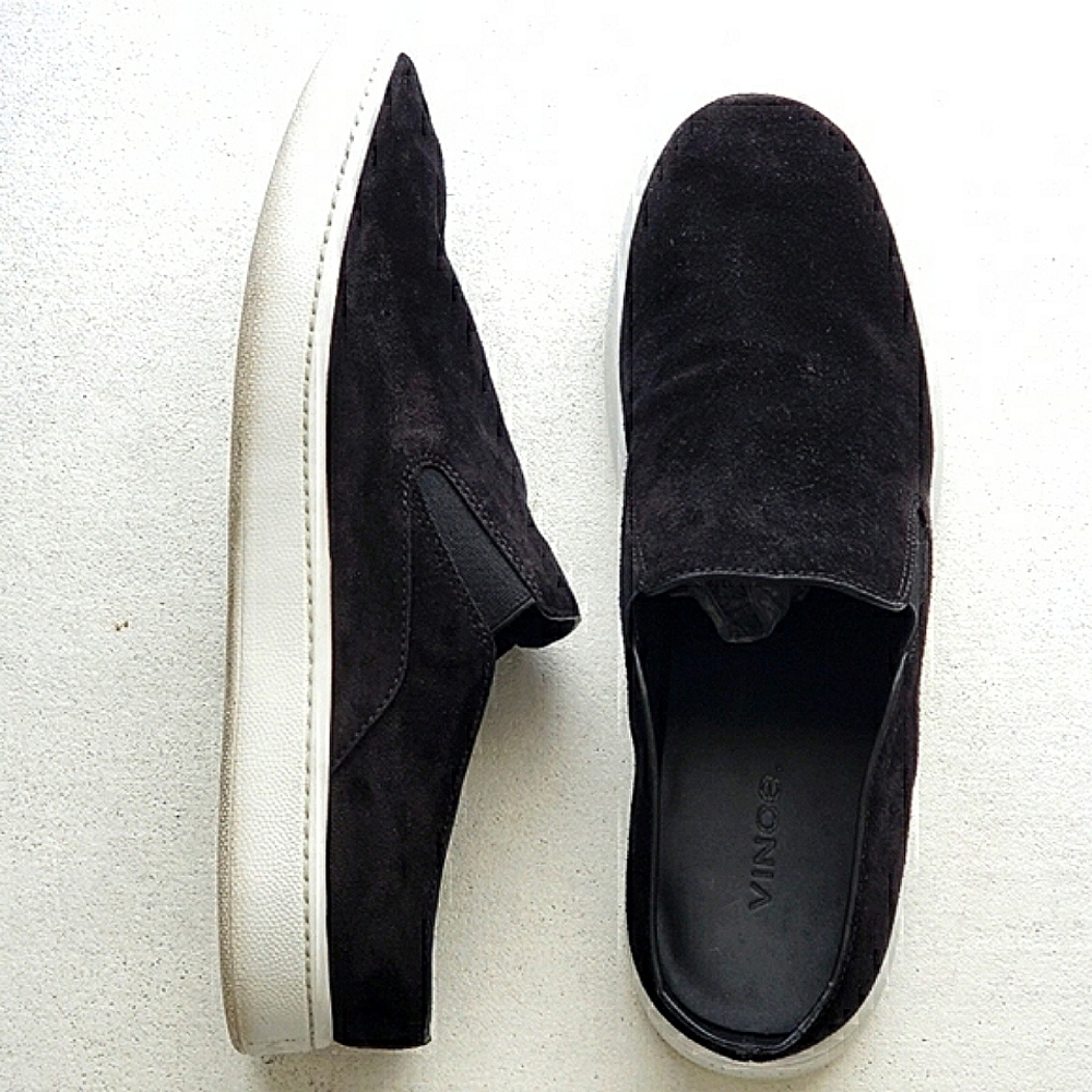 Vince Verrell Low Back Slip-On Mule Shoes Size 8